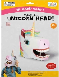 Set creativo Maschera 3D unicorno