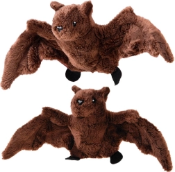 Pipistrello marrone 30cm in peluche