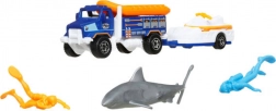 Matchbox Adventure MBX Ocean Rescue set di salvataggio con veicoli e accessori