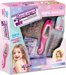 Set gioco per decorare i capelli con ornamenti