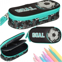 astuccio con un solo scomparto BAMBINO goal calcio