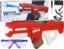 Grande pistola ad acqua elettrica da 750 ml con occhiali protettivi