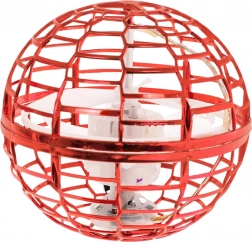Sfera volante con controllo gestuale e luci LED – Rosso
