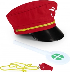 Set per il capostazione ZSSK con fischietto e palette