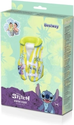 Giubbotto di galleggiamento gonfiabile per bambini STITCH 51 × 46 cm