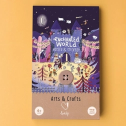 Poster con adesivi Castello Stregato LONDJI