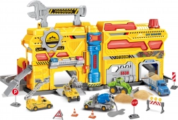 Stazione di costruzione portatile con luci e suoni