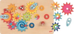 Goki gioco in legno con ingranaggi, 16 pezzi
