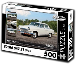 Puzzle Retrò Auto Volha GAZ 21 (500 pezzi)