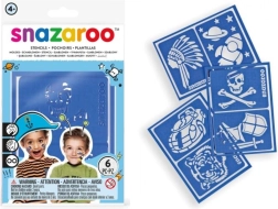 Stencil per face painting SNAZAROO 6 pz – Adventure