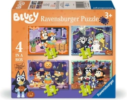 Puzzle Ravensburger Bluey Halloween 4 in 1 (12, 16, 20, 24 pezzi)