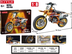 Costruzioni motor cross 475 pezzi