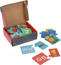 Puzzle didattico alfabeto di Petit Collage