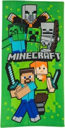 Telo mare per bambini Minecraft Swordfight 70 × 140 cm