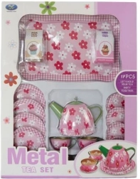 Set di stoviglie in metallo per bambini