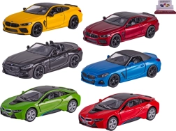 Modello d'auto in metallo Kinsmart BMW 1:38 con retrocarica e porte apribili