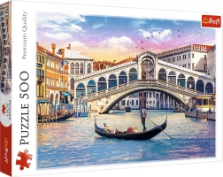 Puzzle 500 pezzi Ponte di Rialto Venezia