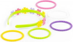 Set per piccole vanitose - cerchietto e braccialetti