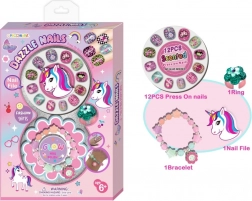 Studio per unghie con braccialetto per bambini