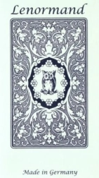 Carte dei Tarocchi Mlle Lenormand Blue Owl