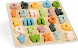 Bigjigs Toys puzzle in legno alfabeto – lettere minuscole