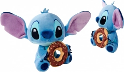 stitch di peluche con donut 25 cm