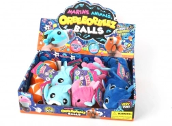 Divertente animale marino schiacciabile