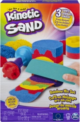Kinetic Sand – set di strumenti arcobaleno