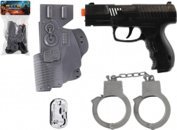 Set militare di pistole di plastica a inerzia con accessori