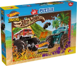 HOT WHEELS Puzzle 50x35cm 60 pezzi