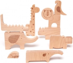 Puzzle in legno Safari di Petit Collage