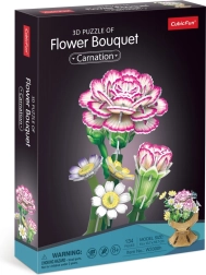 Puzzle 3D Bouquet di Fiori Garofani