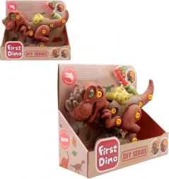Set da costruzione dinosauro con attrezzi a vite 29,5 cm