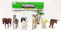 Set di animali della fattoria 6 pz