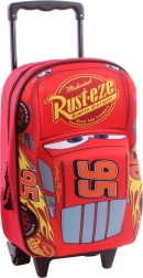 Zaino per bambini 3D con ruote Disney Pixar Cars Piston Cup 38 cm