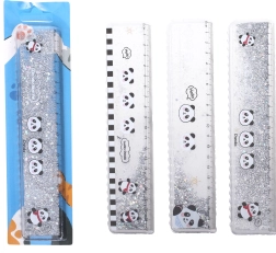 Righello 20 cm con motivo Panda