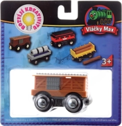 Carrozza in legno Maxim per il trasporto del bestiame