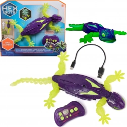 Gecko HEX BOTS robot gekko telecomandato da parete con effetti luminosi
