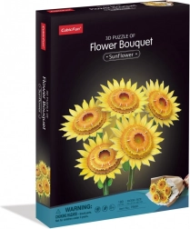 Puzzle 3D grande bouquet – girasoli