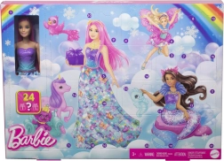 Calendario dell’Avvento Barbie Dreamtopia con bambola e 24 sorprese