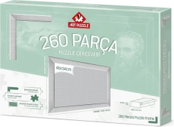 Cornice per puzzle 48x34 cm bianco