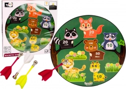 gioco di freccette magnetico per bambini con animaletti verde
