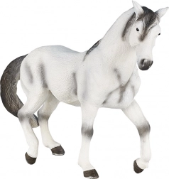 Modello realistico del cavallo andaluso grigio