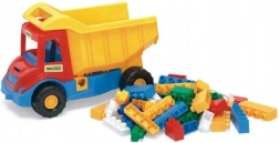 Camioncino ribaltabile per bambini con mattoncini Multi Truck 38 cm