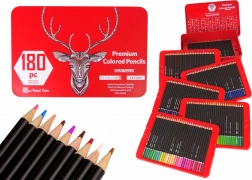 Set del Piccolo Artista in Scatola di Metallo 180 Acquerelli