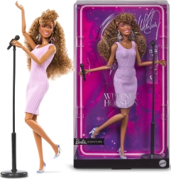 Mattel Barbie Signature bambola da collezione Whitney Houston con microfono