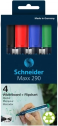 Set di pennarelli Schneider Maxx per lavagne, 4 pz