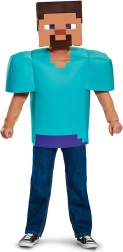 Costume MINECRAFT Steve per bambini 7–8 anni