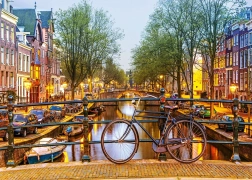 Puzzle Amsterdam illuminata, 1000 pezzi (ALIPSON)