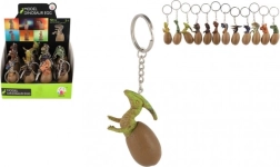 Portachiavi dinosauro nell'uovo